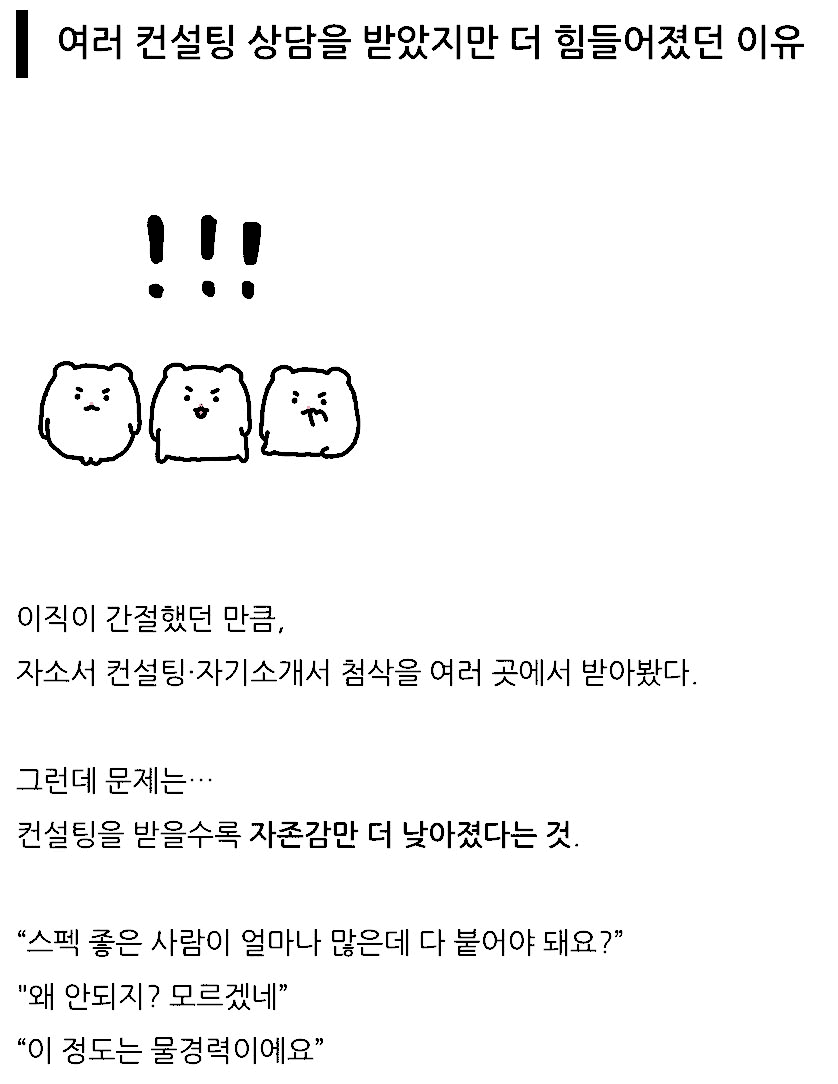 20개 넘는 기업에 지원했지만 전부 서류탈락